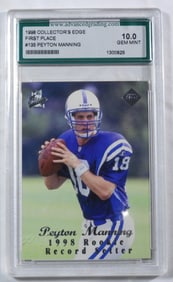 Peyton Manning Edge Card Number 135