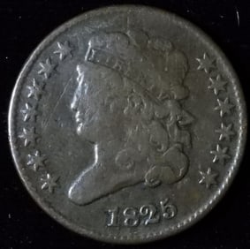 1825 Half Cent