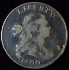 1800 Draped Bust Large Cent, Filler