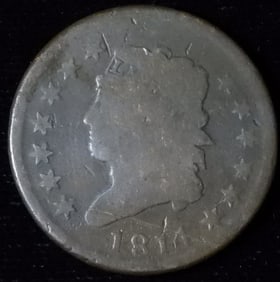1814 Classic Head Large Cent, Filler