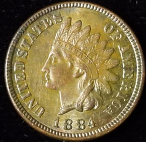 1884 Indian Head Cent