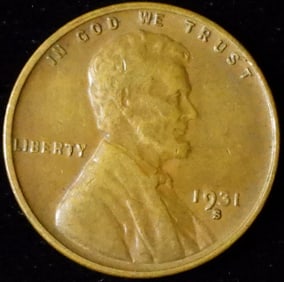 1931-S Lincoln Cent