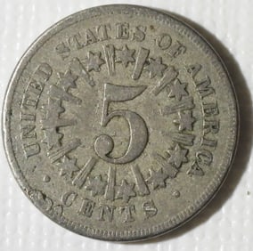1866 Shield Nickel