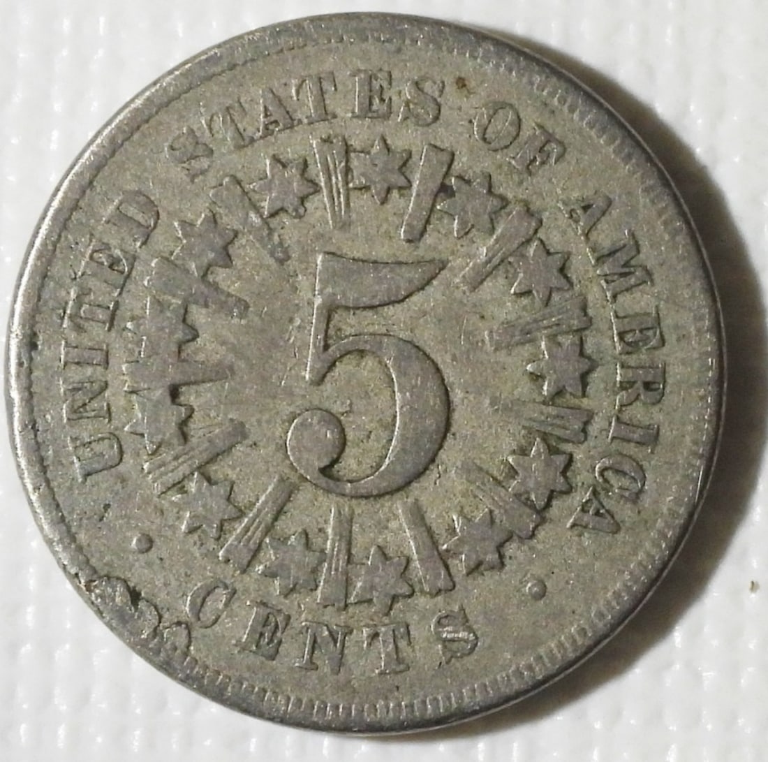 1866 Shield Nickel: Your #1 shop for all things collectible.