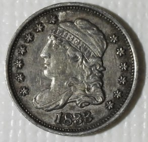 1833 Half Dime
