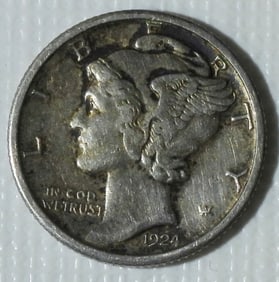 1924-S Mercury Dime