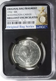 1952 Washington-Carver 50C, NGC BU