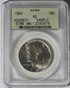 1964 Kennedy Half, PCGS