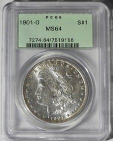 1901-O Morgan, PCGS MS-64