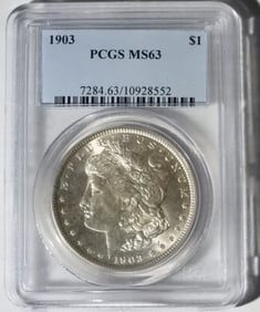 1903 Morgan, PCGS MS-63