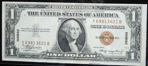 1934A $1 Silver Certificate Hawaii