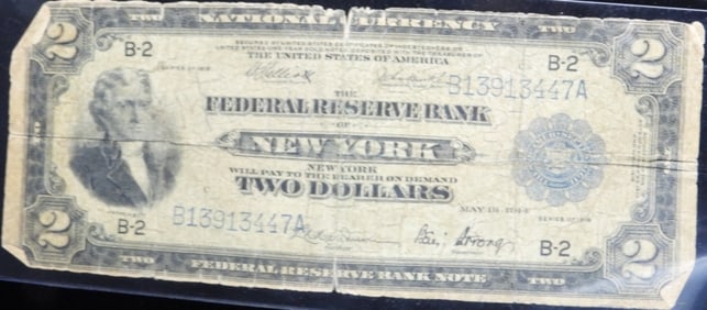 1918 $1 Federal Reserve Bank Note