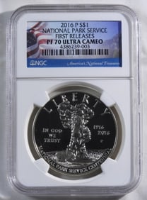 2016-P National Park Service, NGC PF-70