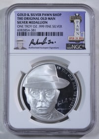 The Original Old Man Silver Medallion