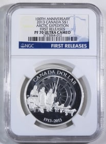 2013 Canada Arctic Expedition, NGC PF-70 UC