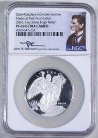 2016 Saint-Gaudens Commem, NGC PF-69