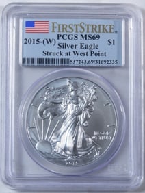 2015-W Silver Eagle, PCGS MS-69