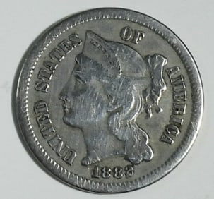 1882 Three Cent Nickel