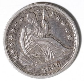 1839-O Liberty Seated Half Dime