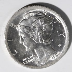 1923 Mercury Dime