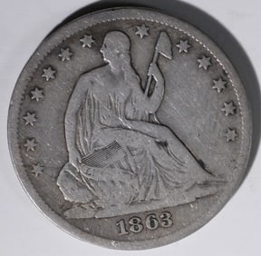 1863-S Half Dollar