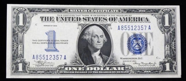 1934 $1 Silver Certificate