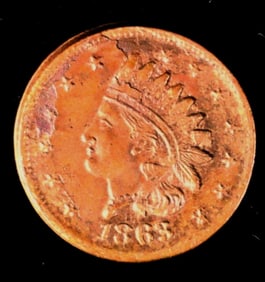 1863 CWT Not One Cent