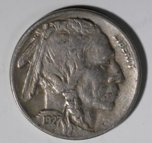 1927-S Buffalo Nickel
