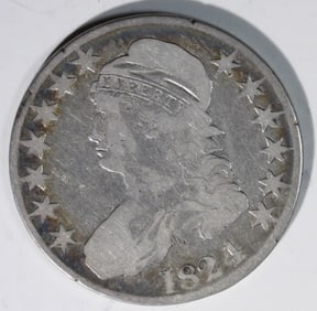 1824/1 Half Dollar