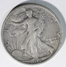 1917 Walking Liberty Half Dollar