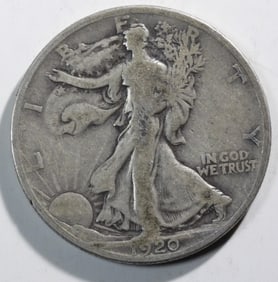 1920 Walking Liberty Half Dollar