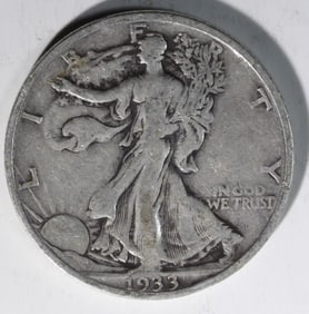 1933-S Walking Liberty Half Dollar