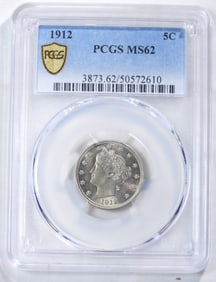 1912 "V' Nickel