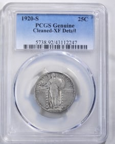 1920-S Standing Liberty Quarter