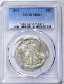 1940 Walking Liberty Half Dollar