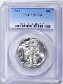 1941 Walking Liberty Half Dollar