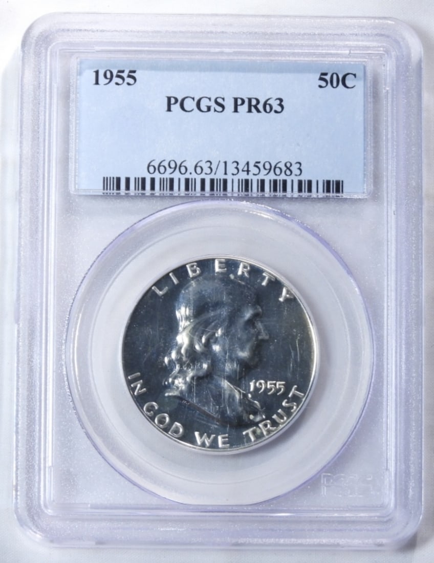 1955 Franklin Half Dollar: Shop the number 1 Auction House