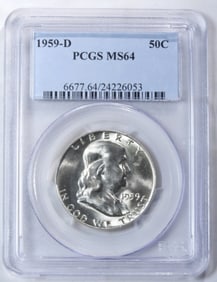 1959-D Franklin Half Dollar