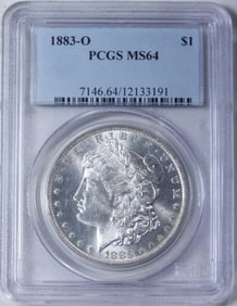 1883-O Morgan, PCGS MS-64
