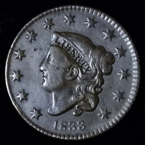 1833 Large Cent