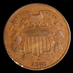 1870 2 Cent Piece
