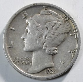 1926-D Mercury Dime