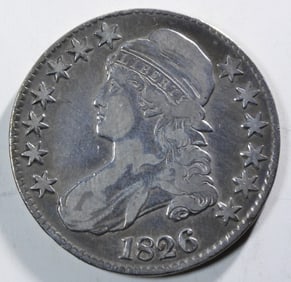 1826 Capped Bust, Quarter