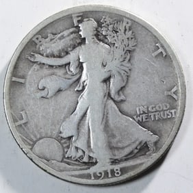 1918-S Walking Liberty Half Dollar