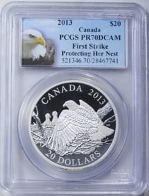 2013 Canada First Strike, PCGS PR-70 DCAM