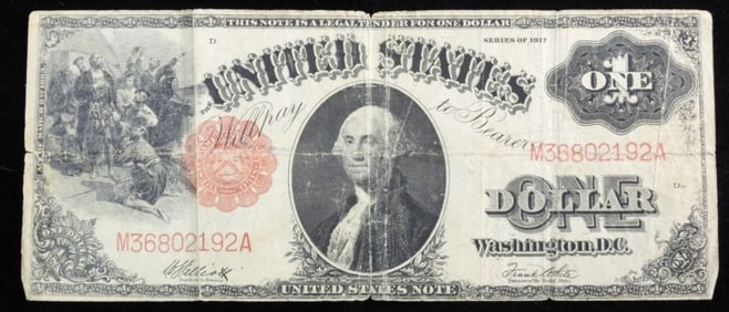 1917 $1 Legal Tender Note