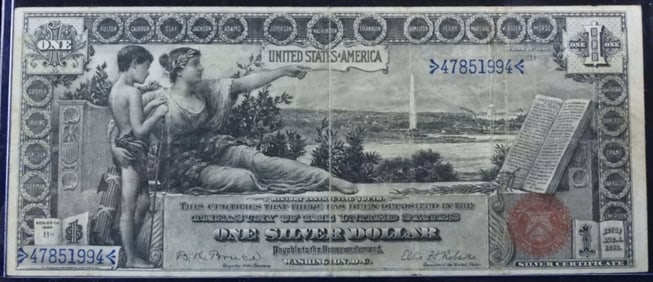 1896 $1 Silver Certificate