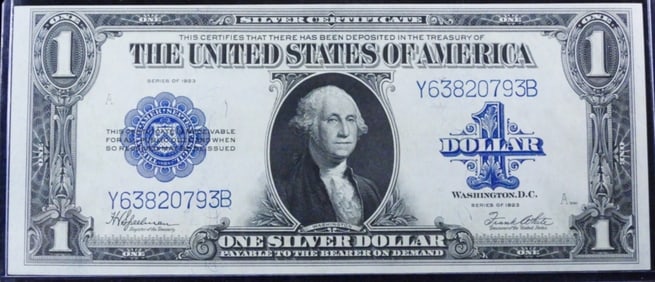 1923 $1 Silver Certificate