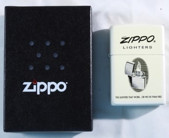 Zippo Lighter 2012 Advertising, Sealed
