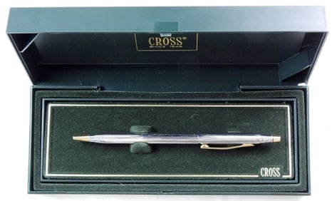 Silver & Gold-Tone Cross Pen